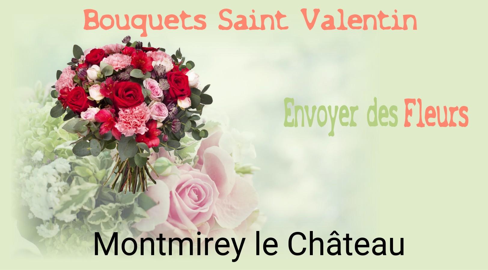 Roses de Saint-Valentin livrées à Montmirey-le-Château
